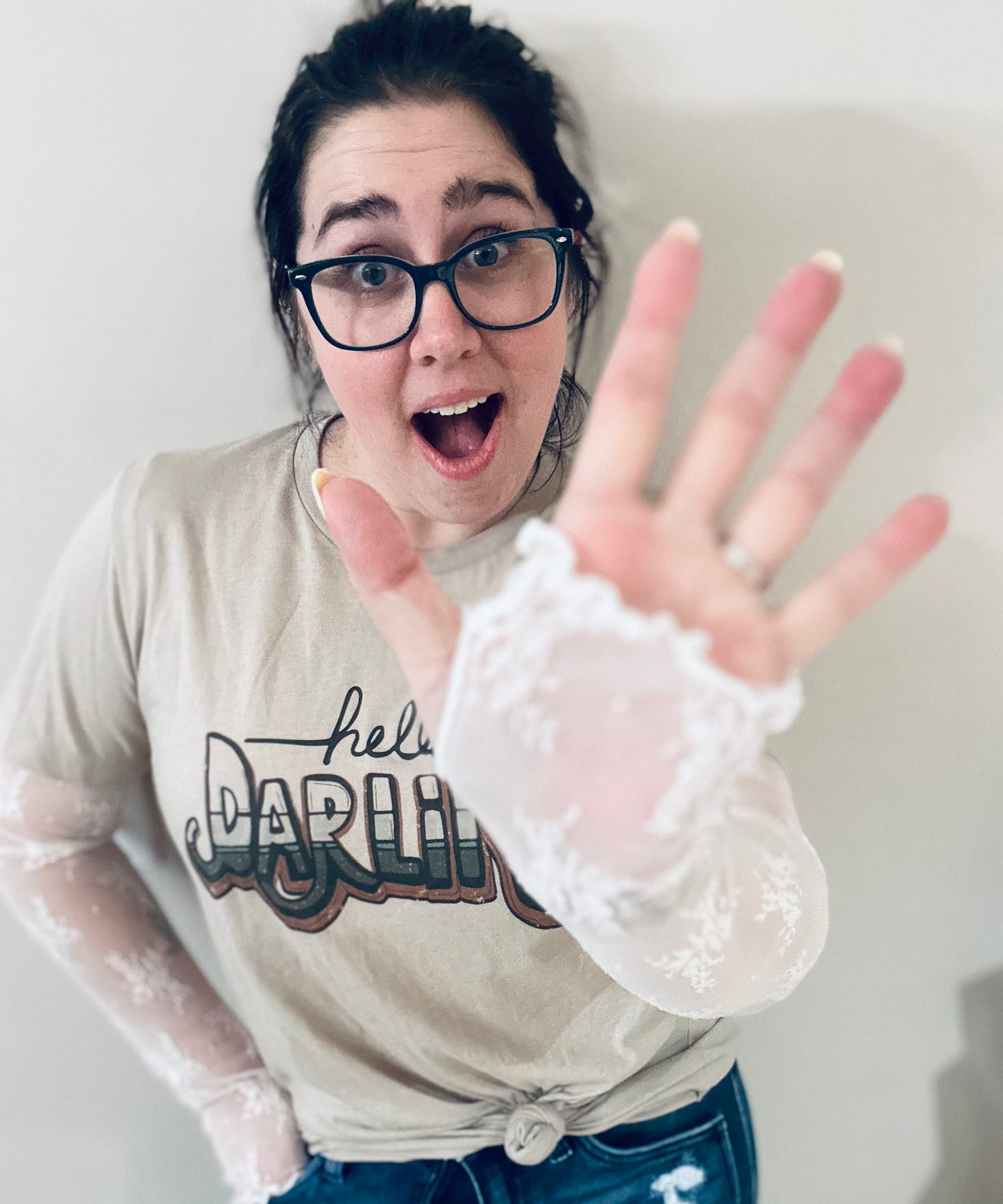 White Lace Longsleeve