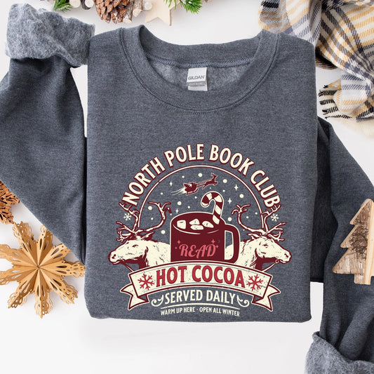 North Pole Book Club Crewneck