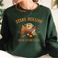 Vintage Fall Stars Hollow Sweatshirt