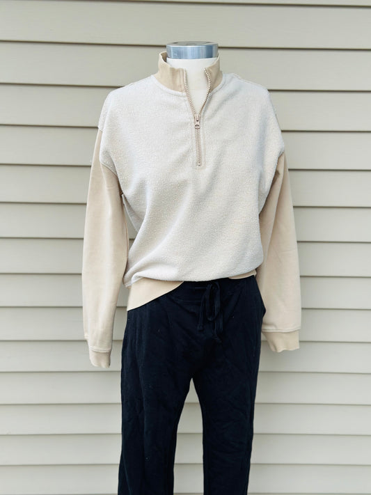 Vintage Fleece Half Zip Pullover