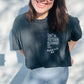 Let's Drink About It Mock Neck Tee