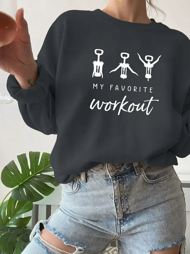 Favorite Workout Sweatshirt