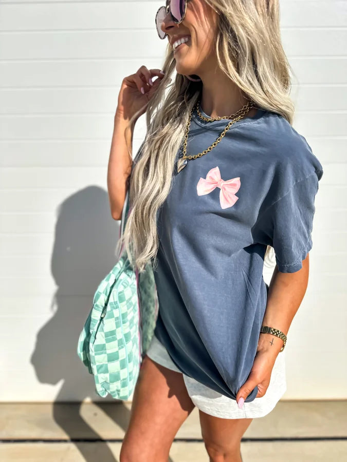 It Is What It Is Denim Graphic Tee