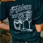 Let's Drink About It Mock Neck Tee