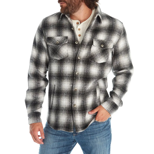 Mens - Plaid Shacket