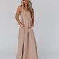 Oasis Pocket Maxi Dress - Spring Khaki